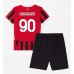 Maillot de foot AC Milan Tammy Abraham #90 Domicile vêtements enfant 2024-25 Manches Courtes (+ pantalon court)